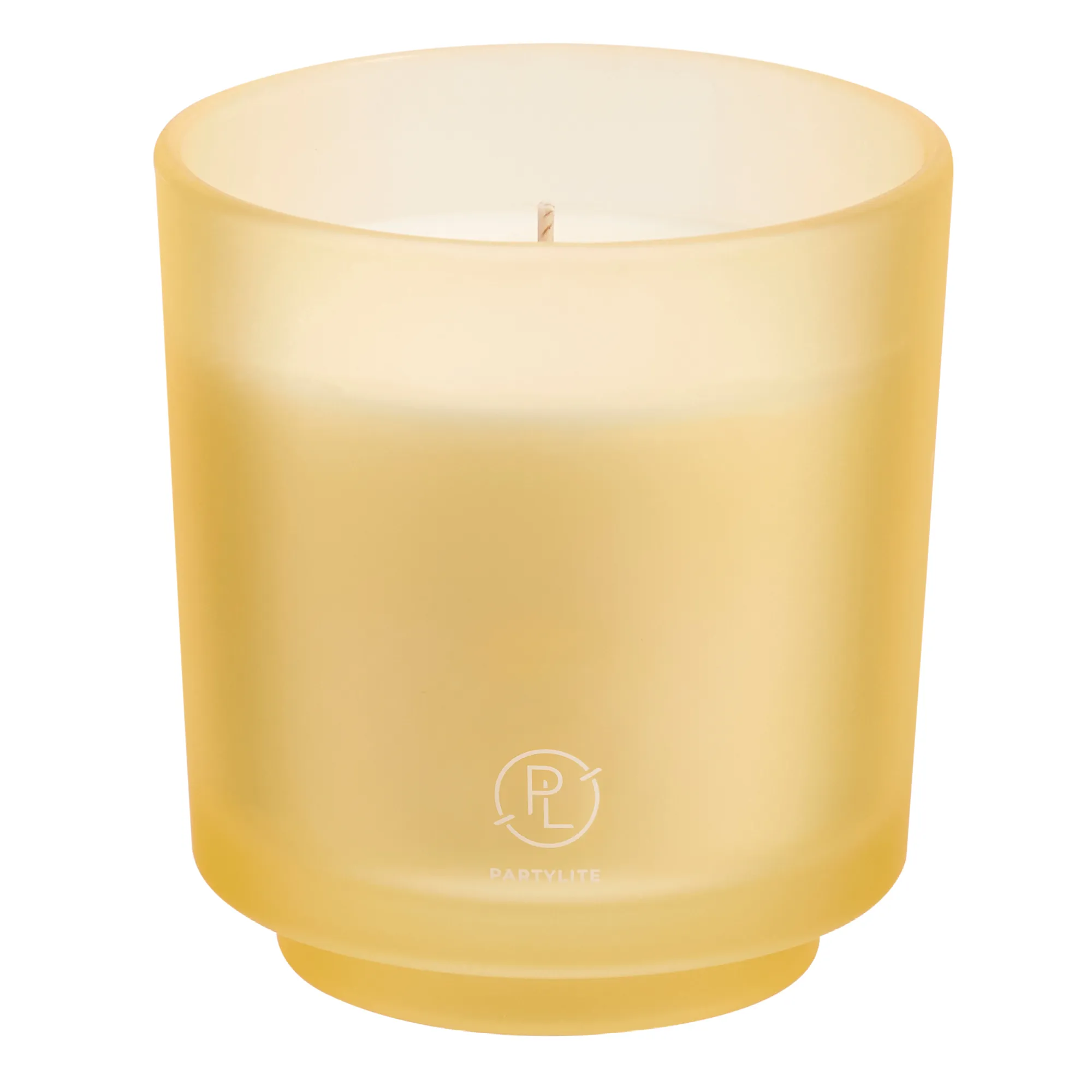 Refillable by PartyLite Coastal Amber & Shea Jar Candle
