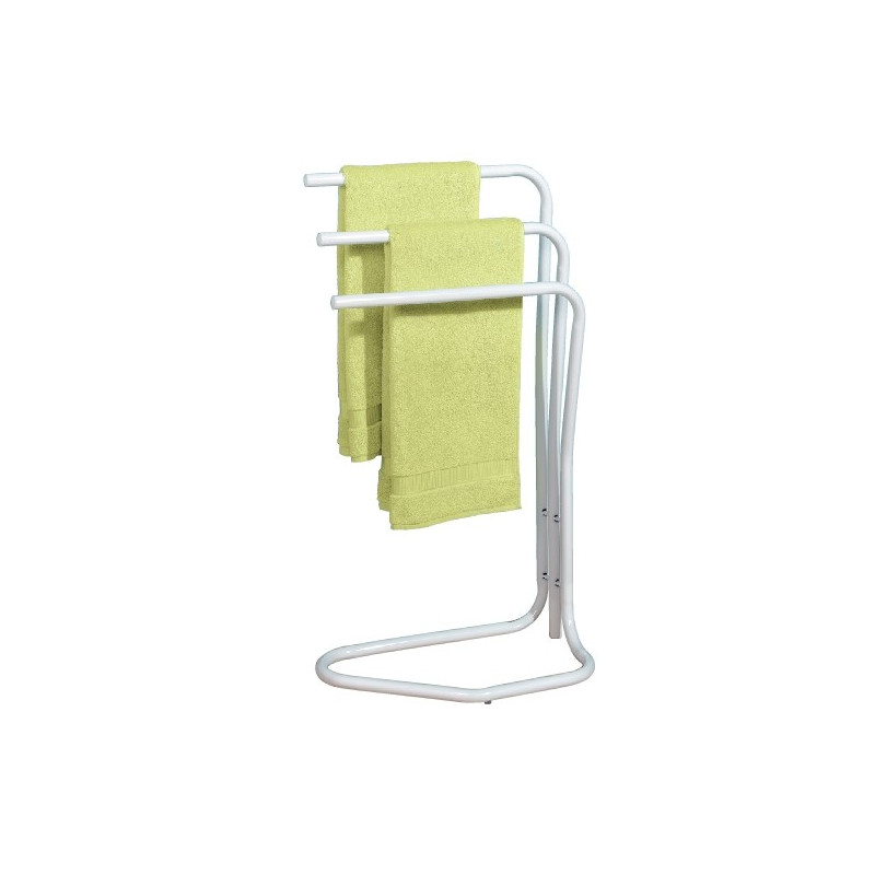 Porte-serviettes Fidji 3 barres blanc ALLIBERT