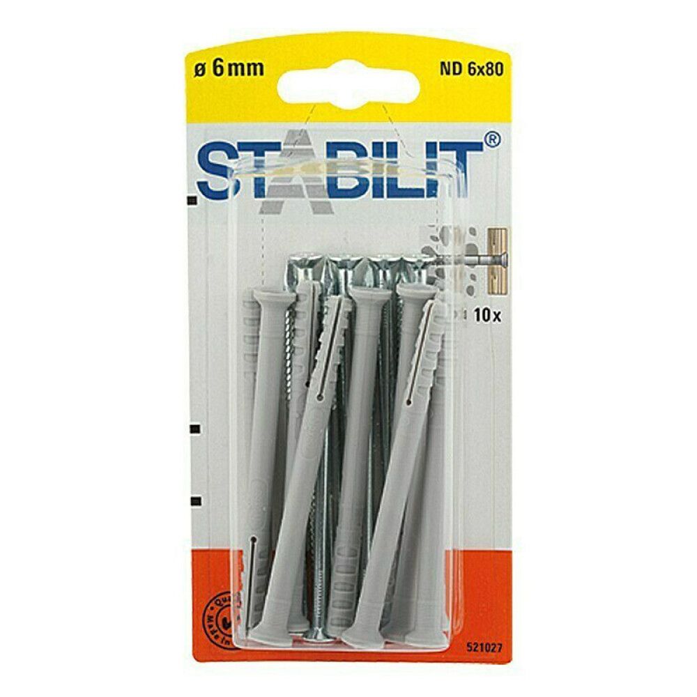UNIVERSALPLUGG STABILIT 6X80MM 10STK
