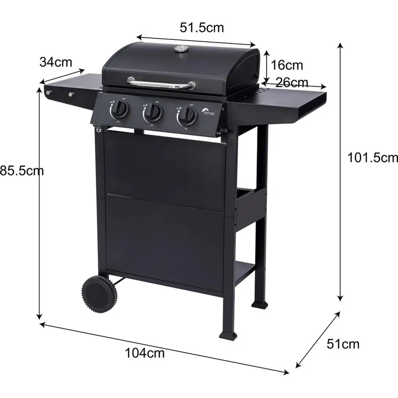 Gasgrill Ohmex
