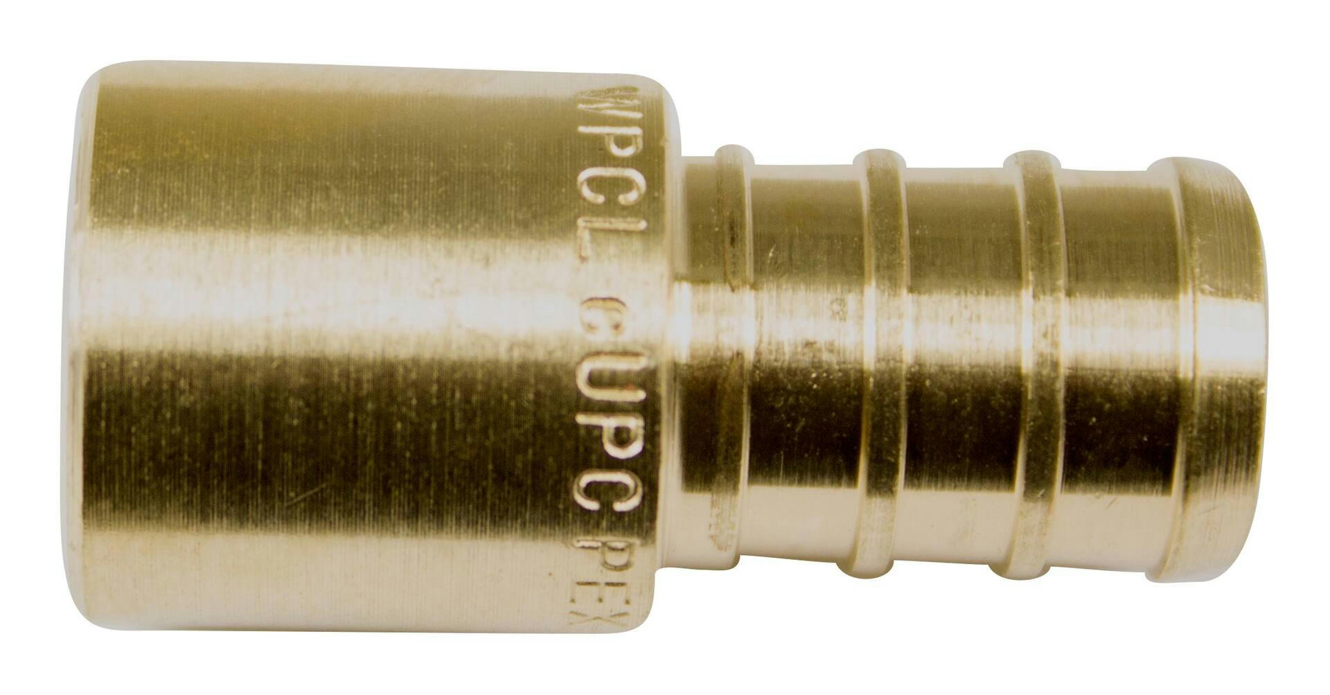 Waterline Solid Brass Male Sweat Adapter for PEX Pipe, Assorted Sizes