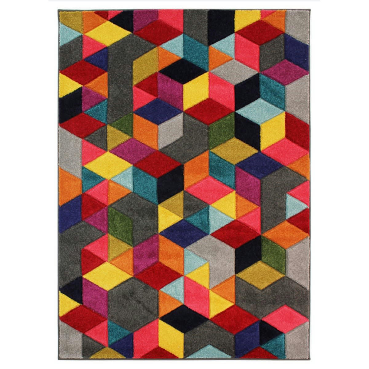 SPECTRUM - Tapis moderne et design en Polypropylène Multicolore 160x230 cm
