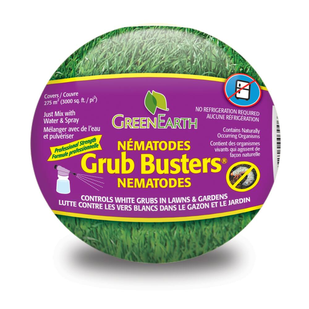 Green Earth Grub Busters Outdoor Insecticide Nematodes, 275-mL