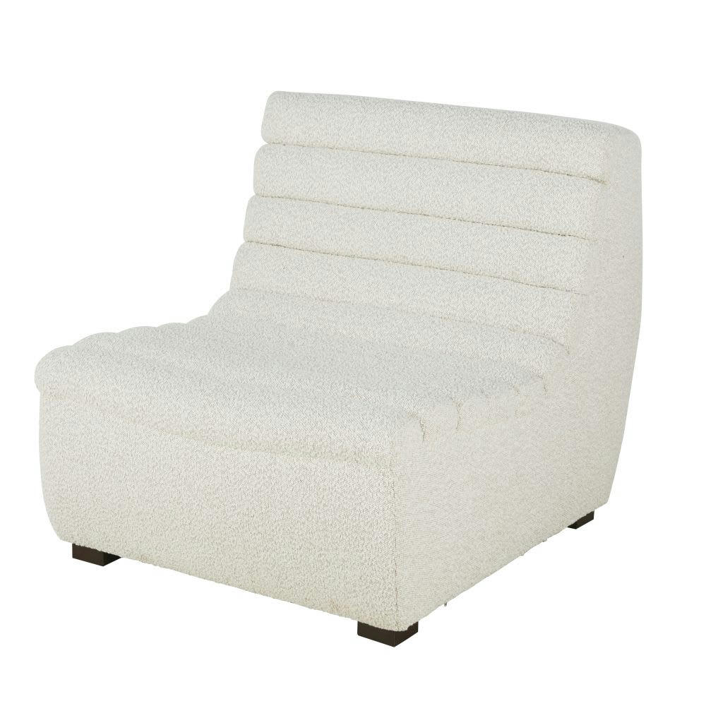 Vigo - Chauffeuse pour canapé modulable écrue