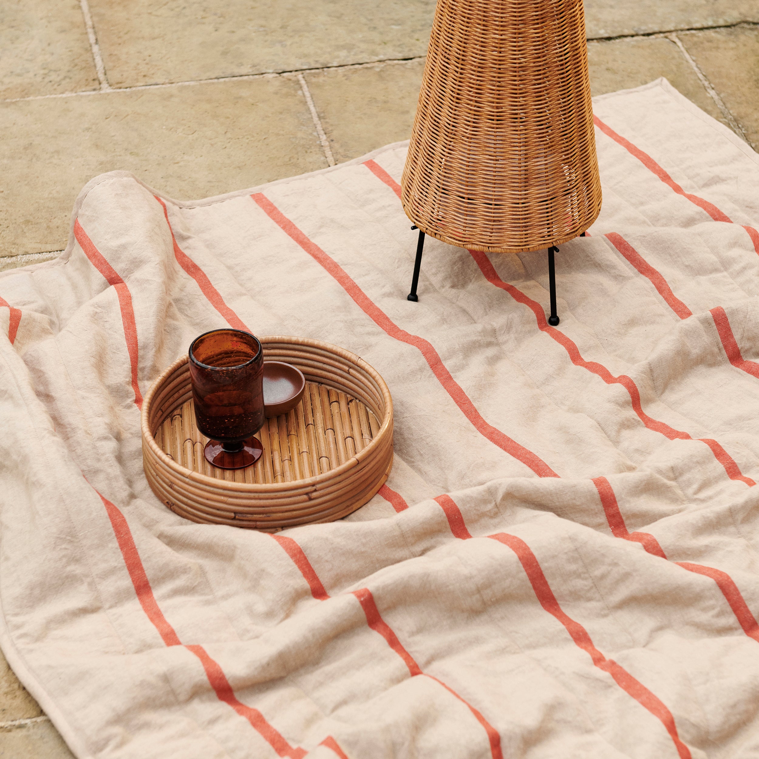 Ferm Living Grand Quilted Sprei