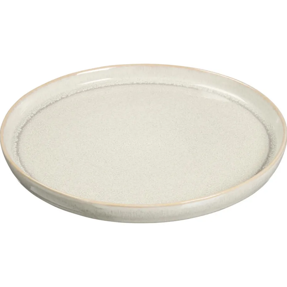 Kwantum Borden | Borden | Ontbijtbord Ava Grijs – ⌀22 Cm