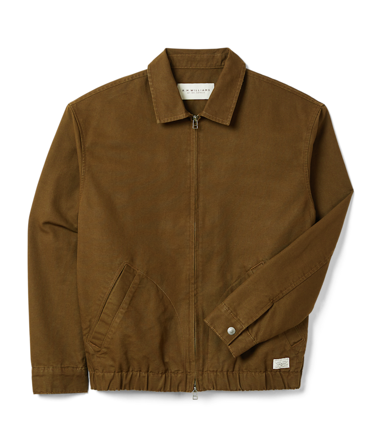 Oxley canvas harrington jacket