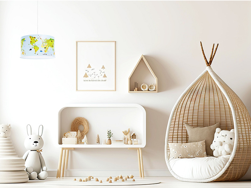 Lampa wisząca dziecięca Sweet Dreams40 cm wielokolorowa