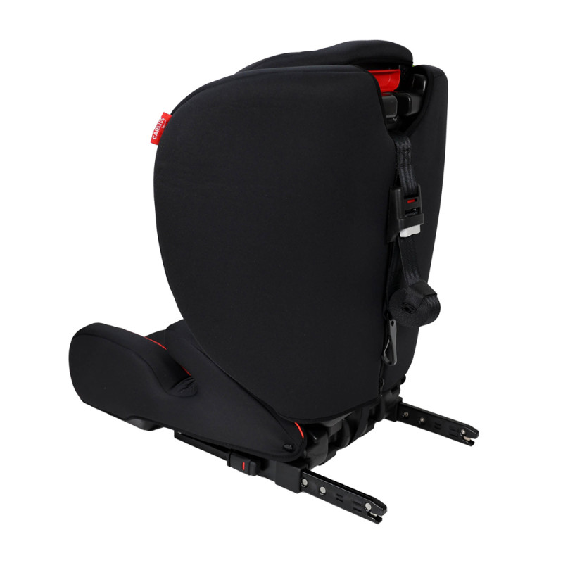 Siège pour enfant Jessie Isofix noir et rouge 76 - 150 cm CARKIDS