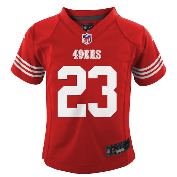 Christian McCaffrey San Francisco 49ers Nike Preschool Player Game Jersey - Scarlet