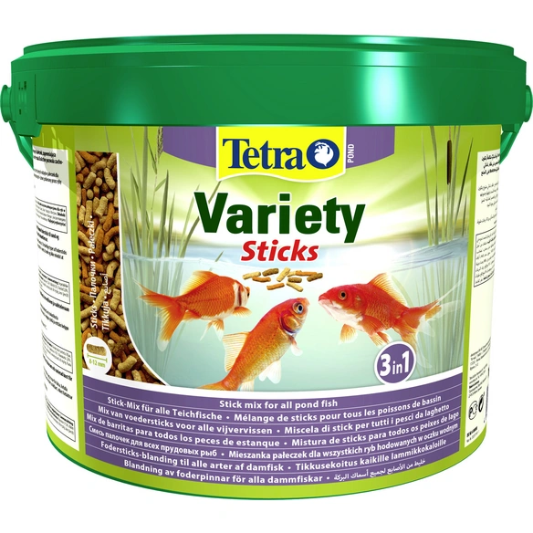 Teichfischfutter »VARIETY STICKS«, 10 l