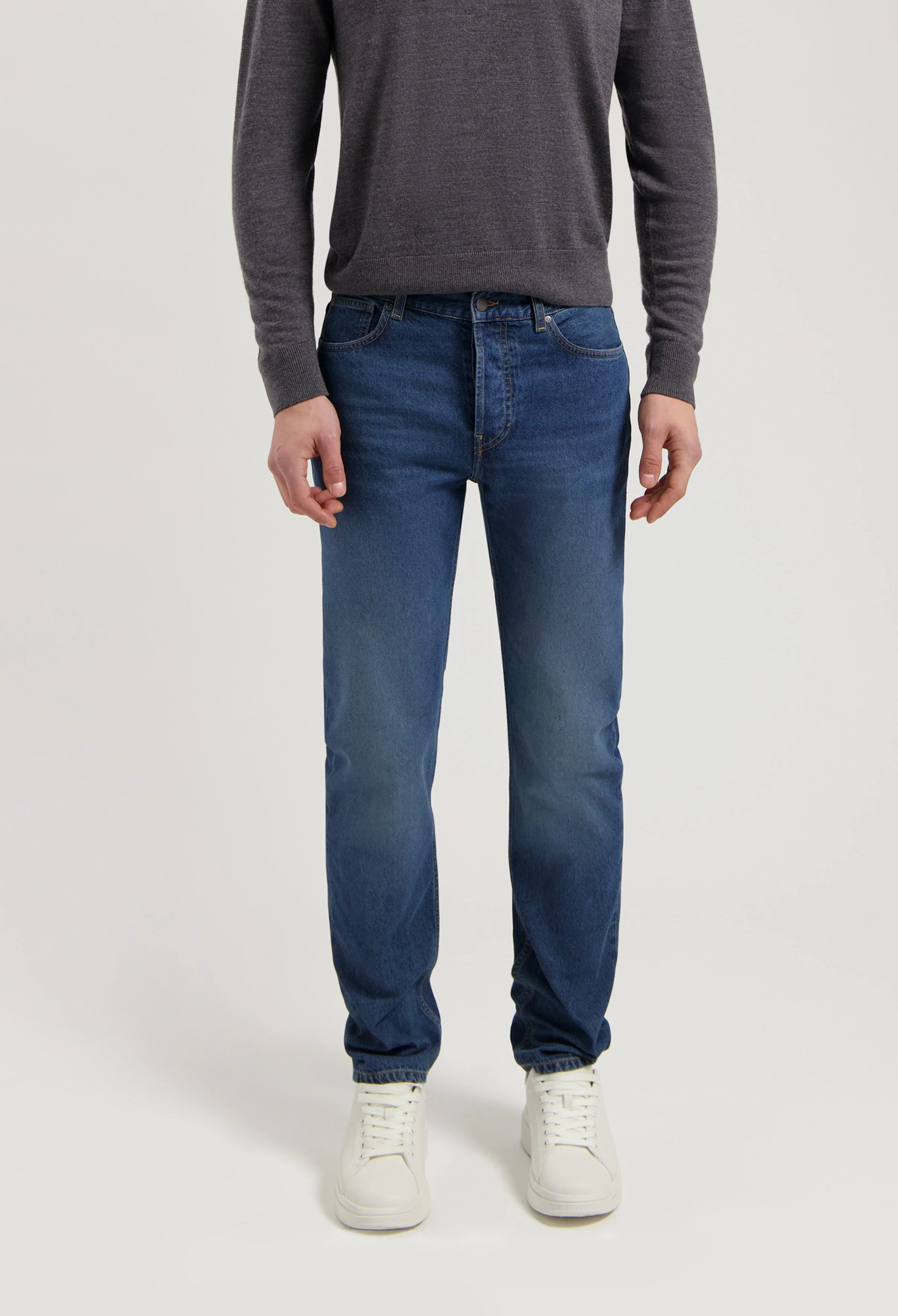 John Mid Straight - Rustic Blue