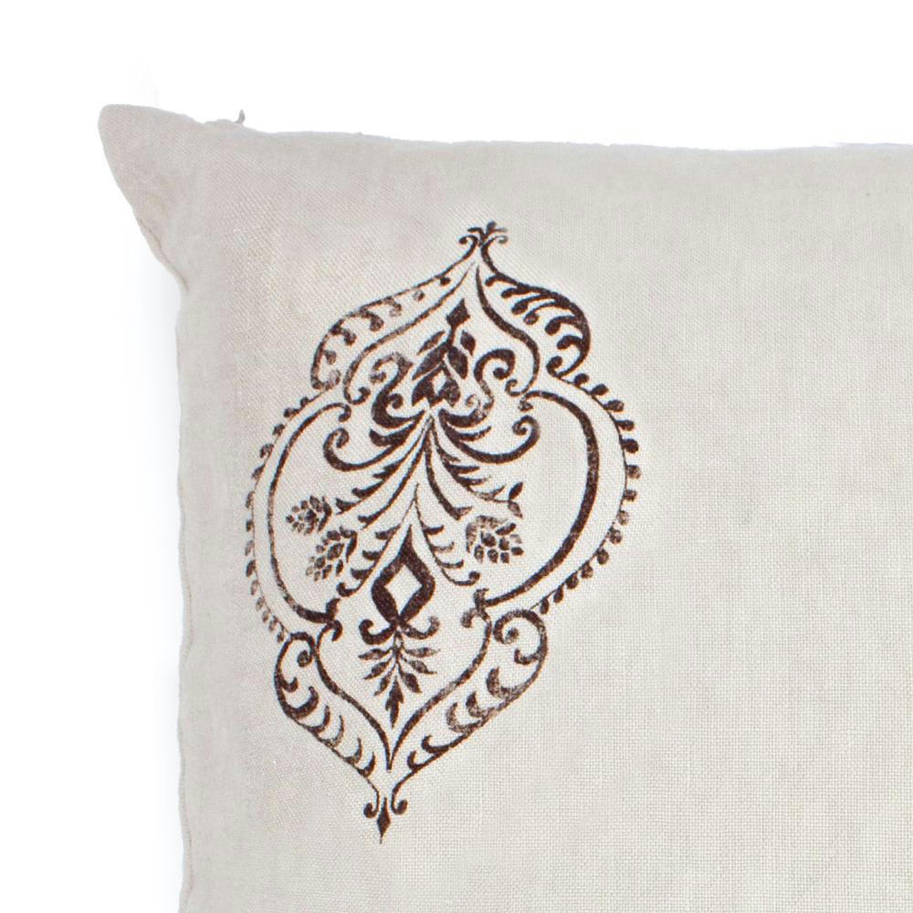 ORIENT EXPRESS - ORIENT EXPRESS - Coussin en lin pur lavé Bosphore  65x65