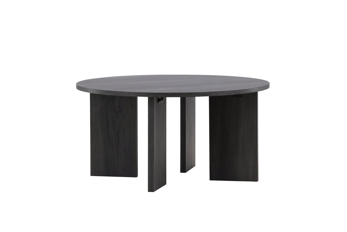 Rebellenclub Salontafel Combe - ø80 cm - Zwart