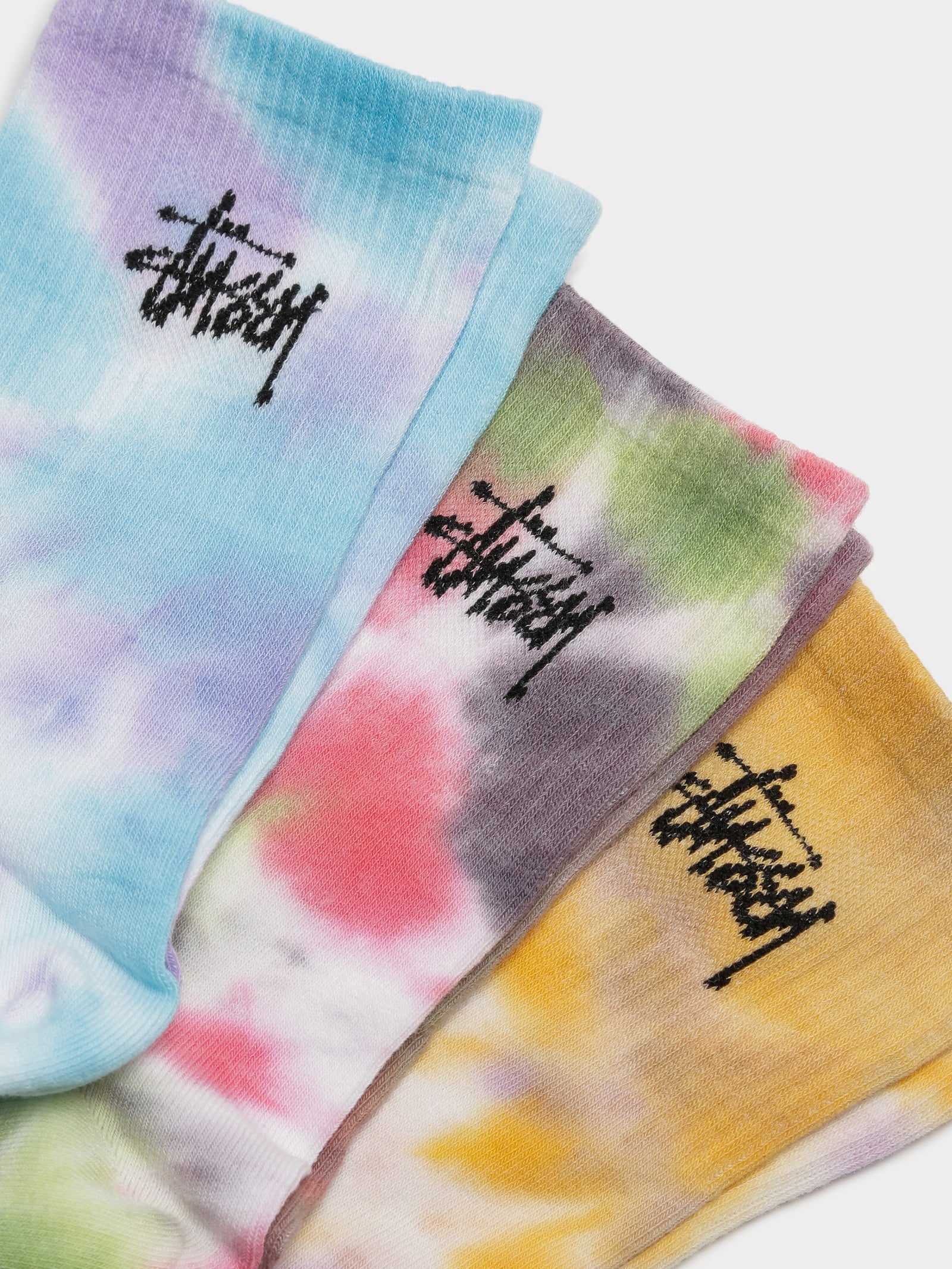 3 Pairs of Tie Dye Socks