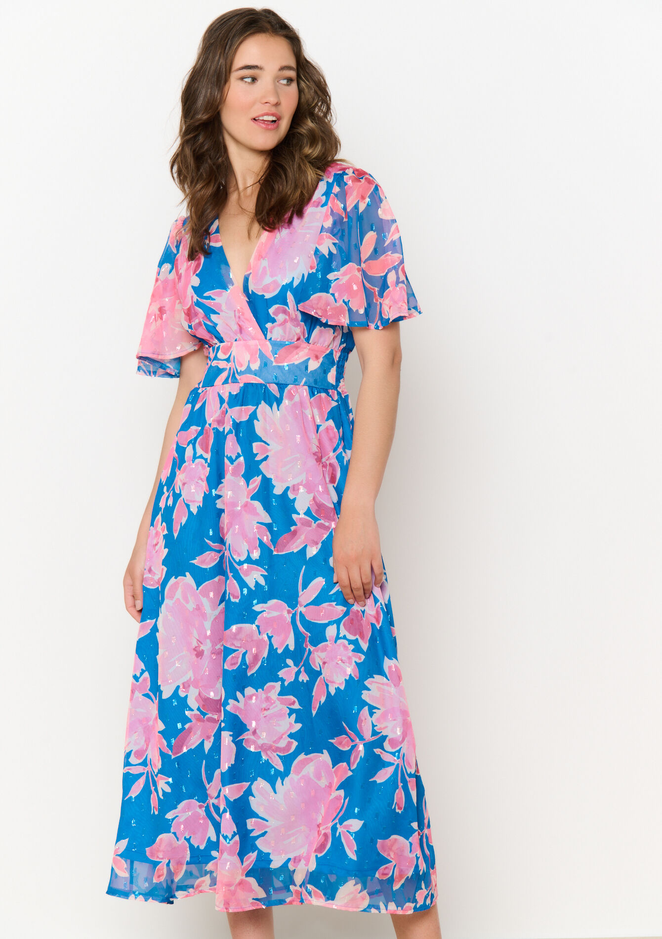 Maxi-jurk met bloemenprint