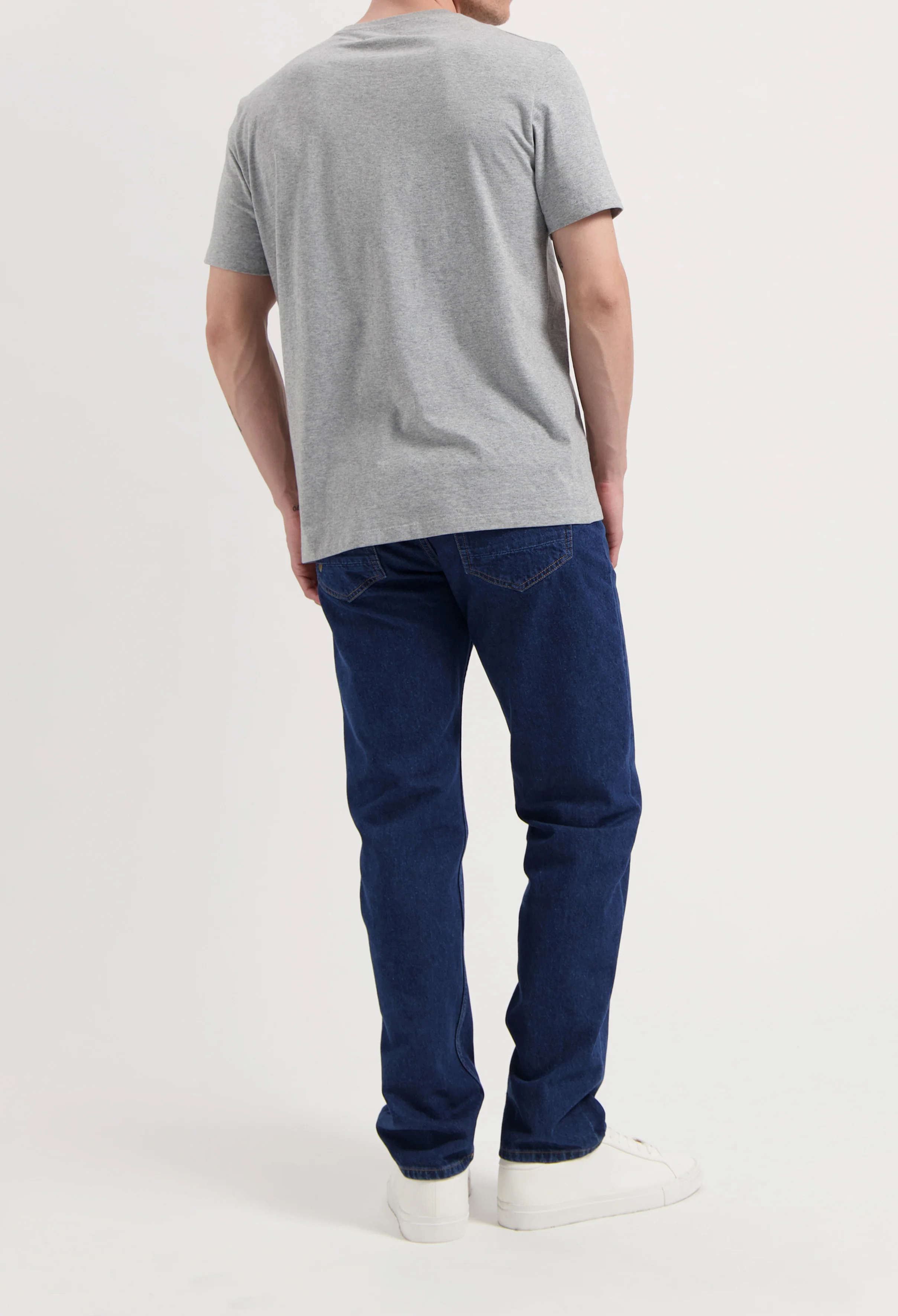 John Mid Straight - Stone Indigo