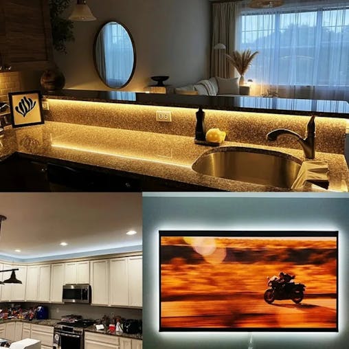 NNEOBA USB-Powered High-Density COB LED Light Strip