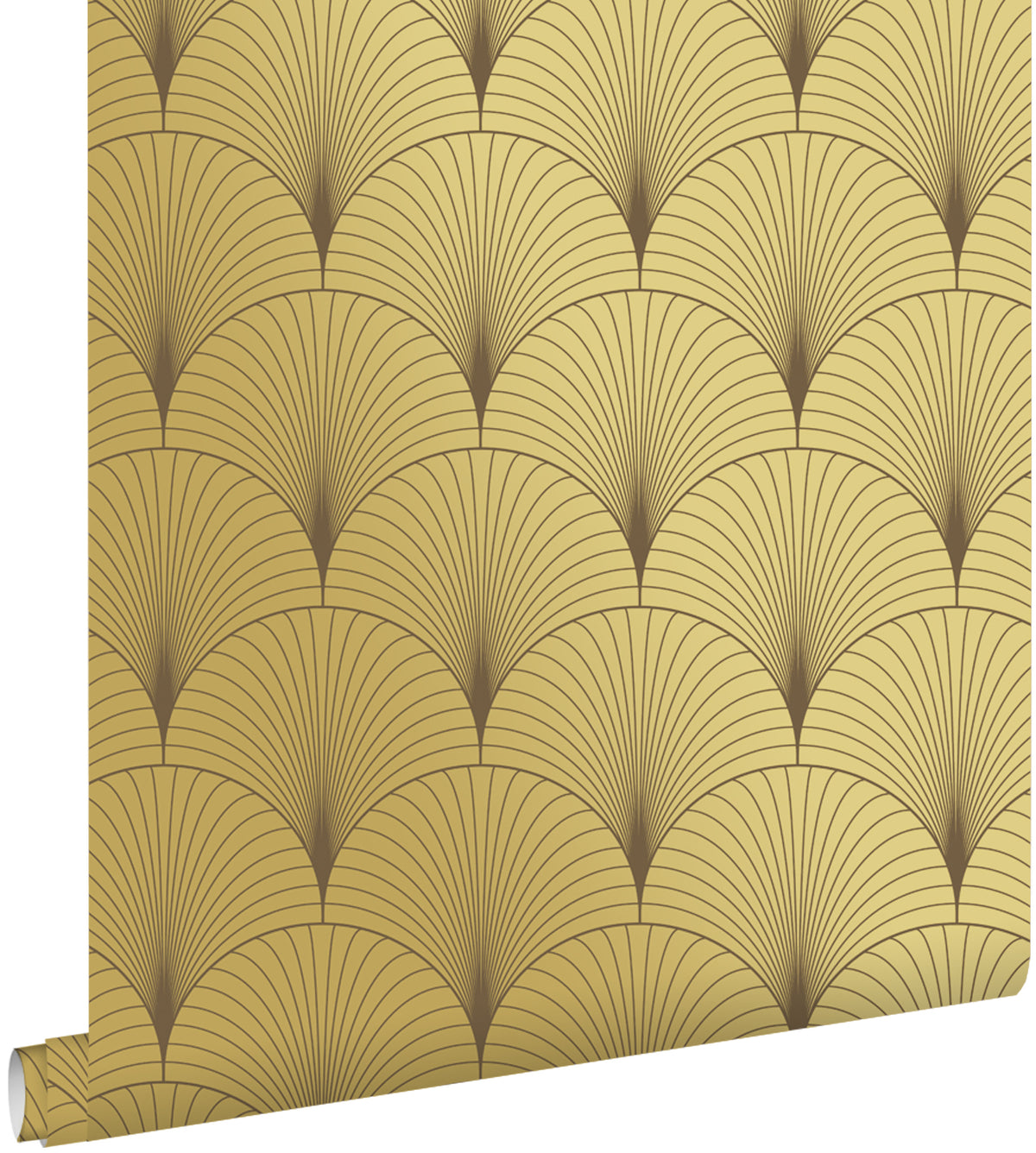 ESTAhome behang art deco motief goud - 53 cm x 10.05 m - 139782