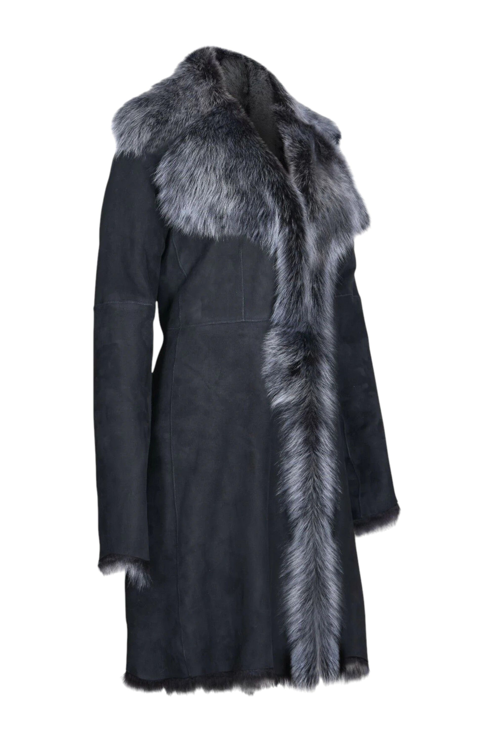 Infinity Leather Toscana Sheepskin Suede Trench Coat-Tbilisi