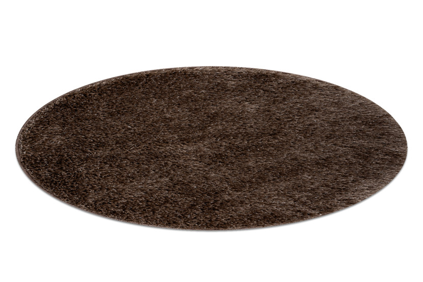 Dywan łazienkowy SYNERGY glamour, antypoślizgowy, miękki - koło 50 cm