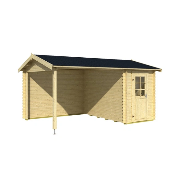 Gartenhaus »Wibo«, Holz, BxHxT: 465 x 245,1 x 337,8 cm (Außenmaße inkl. Dachüberstand)