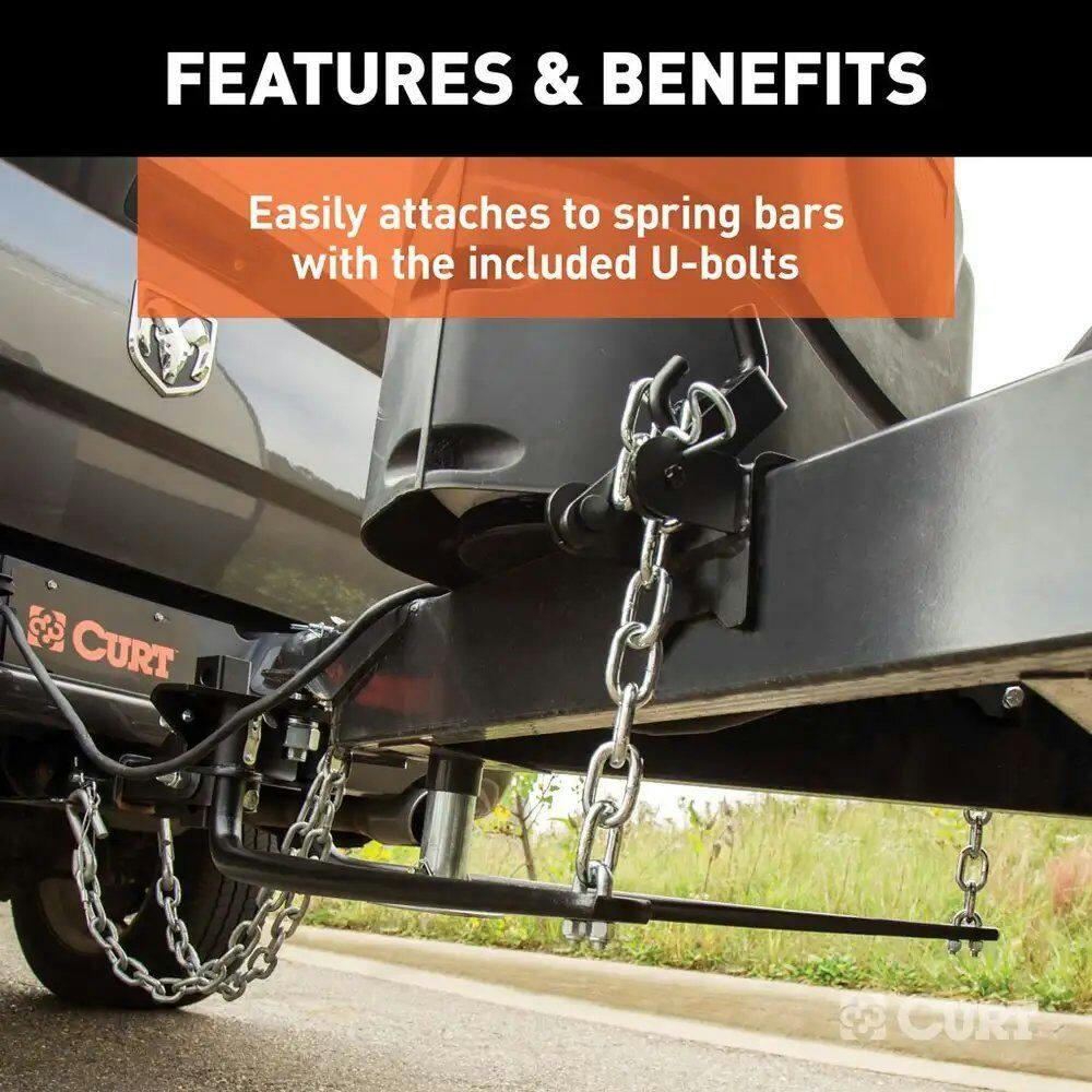 CURT Replacement Round Bar Weight Distribution Chain Kit