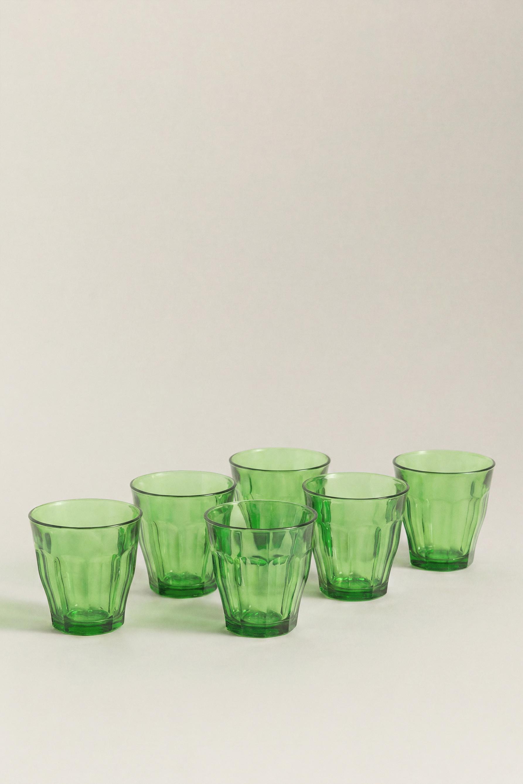 Vaso Duralex® vidrio color verde 250 ml (Pack 6)