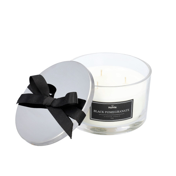 Świeca zapachowa MOON Black Pomegranate 430 g HOMLA