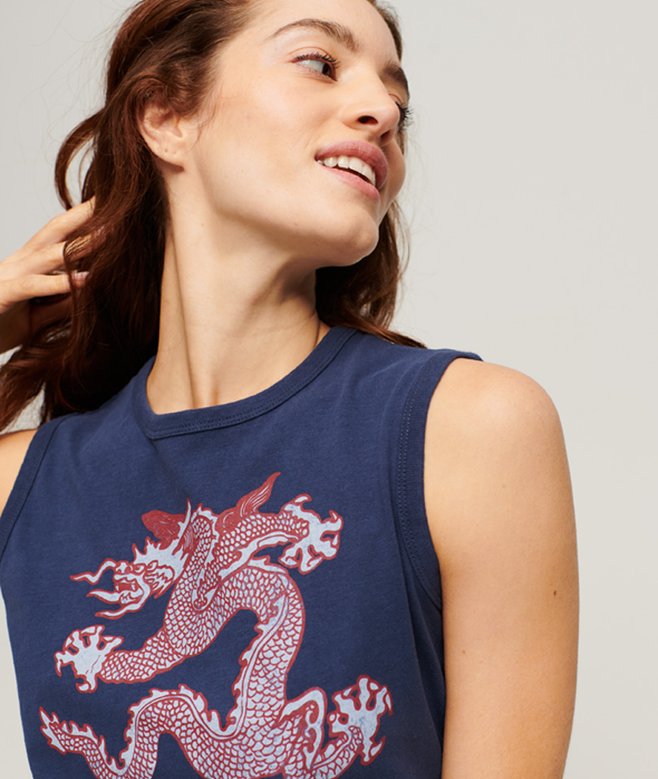Superdry x Komodo Vintage Vest Top