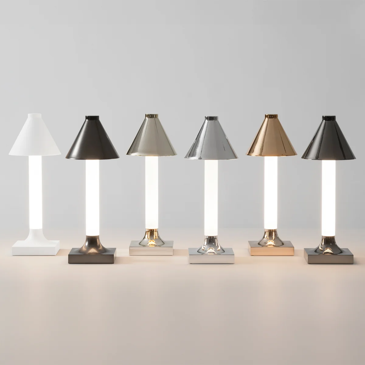 Kartell - Goodnight LED Akkuleuchte mit Diffusor