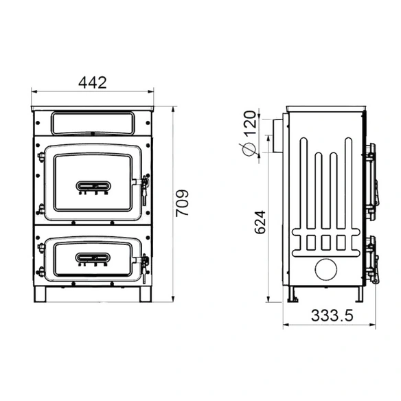 Werkstattofen »WO 6«, WO109-6, Leistung: 6 kW