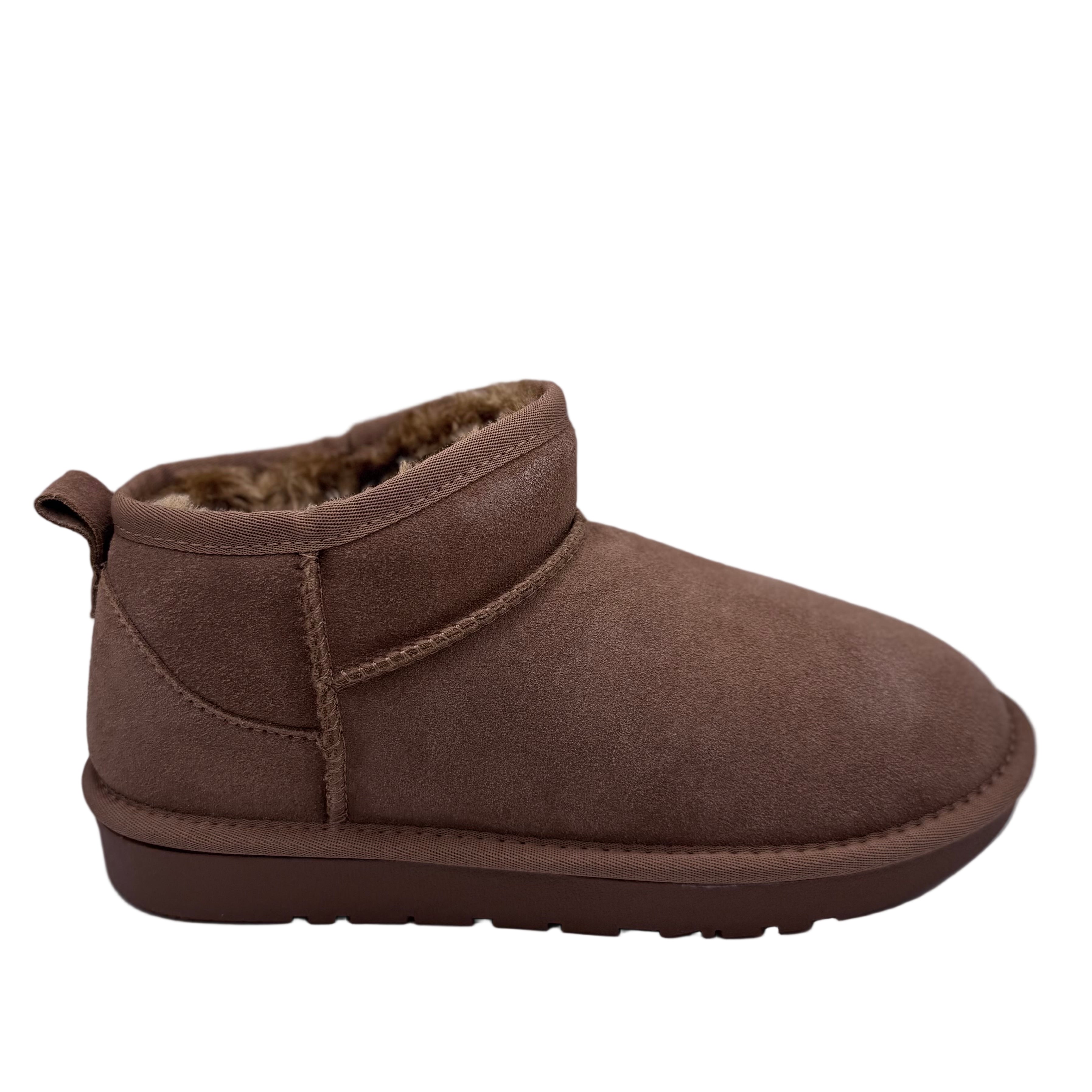 LOW BOOTS MIT WARMFUTTER CAMEL