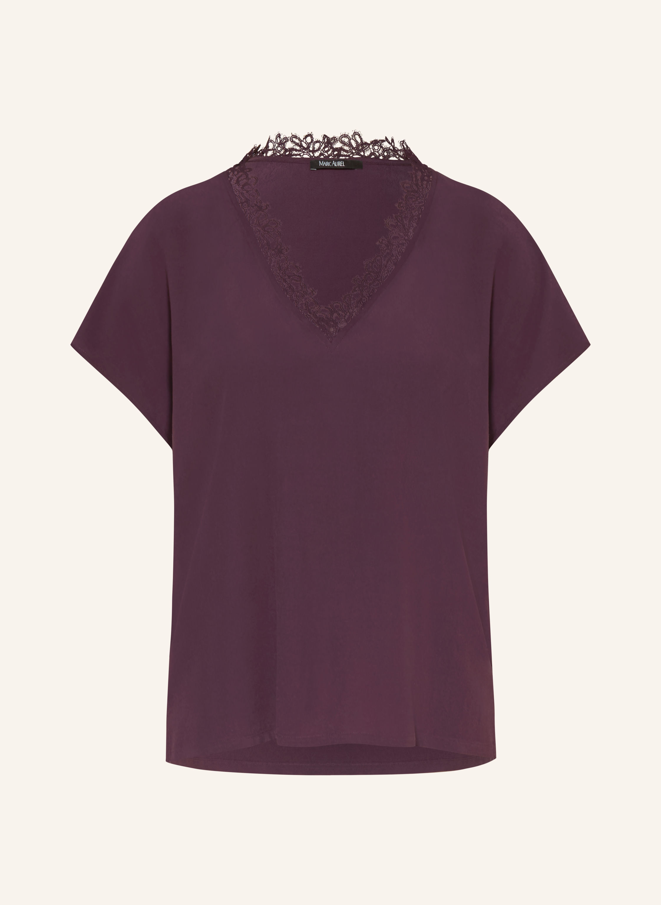 MARC AUREL Blusenshirt mit Spitze