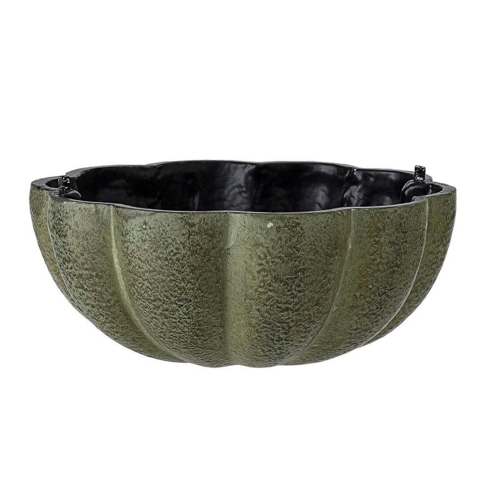 LUCEY - Bocal avec couvercle en métal vert