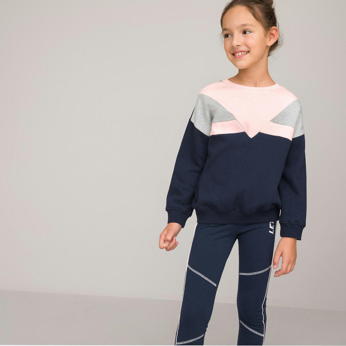 Sweat col rond en molleton