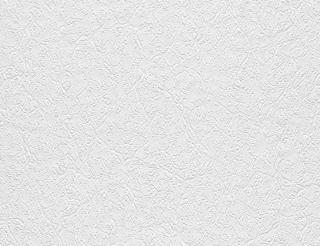 Papiertapete Uni Weiß