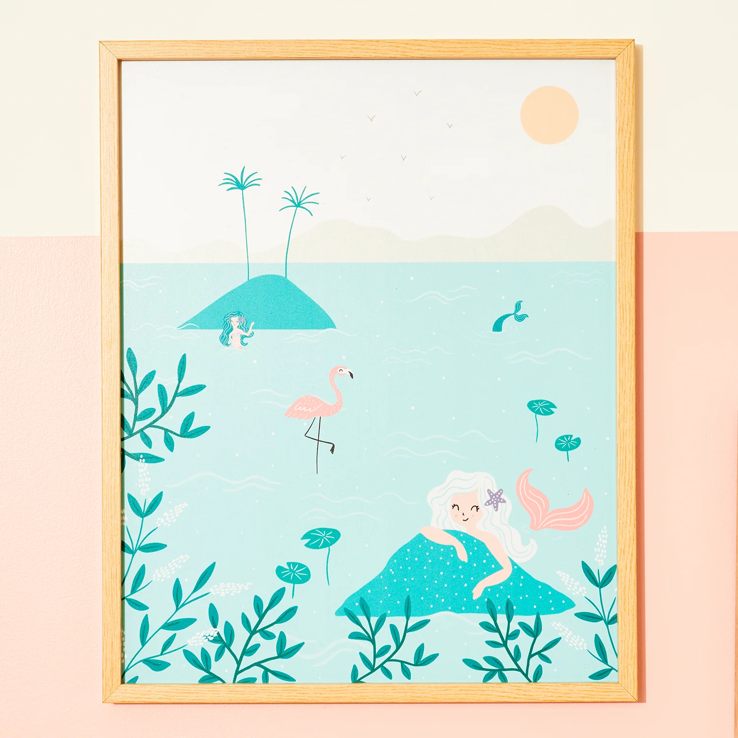 4MURS Tableau SIRENINA coloris multicolore hauteur 50 cm