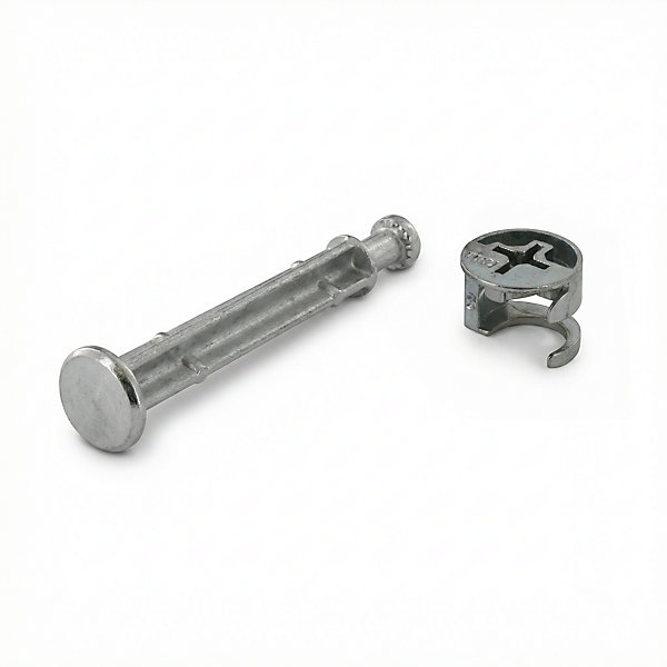 Ferrure d'assemblage   Goujon ø15 x L. 47.5 mm en acier, lot de 2