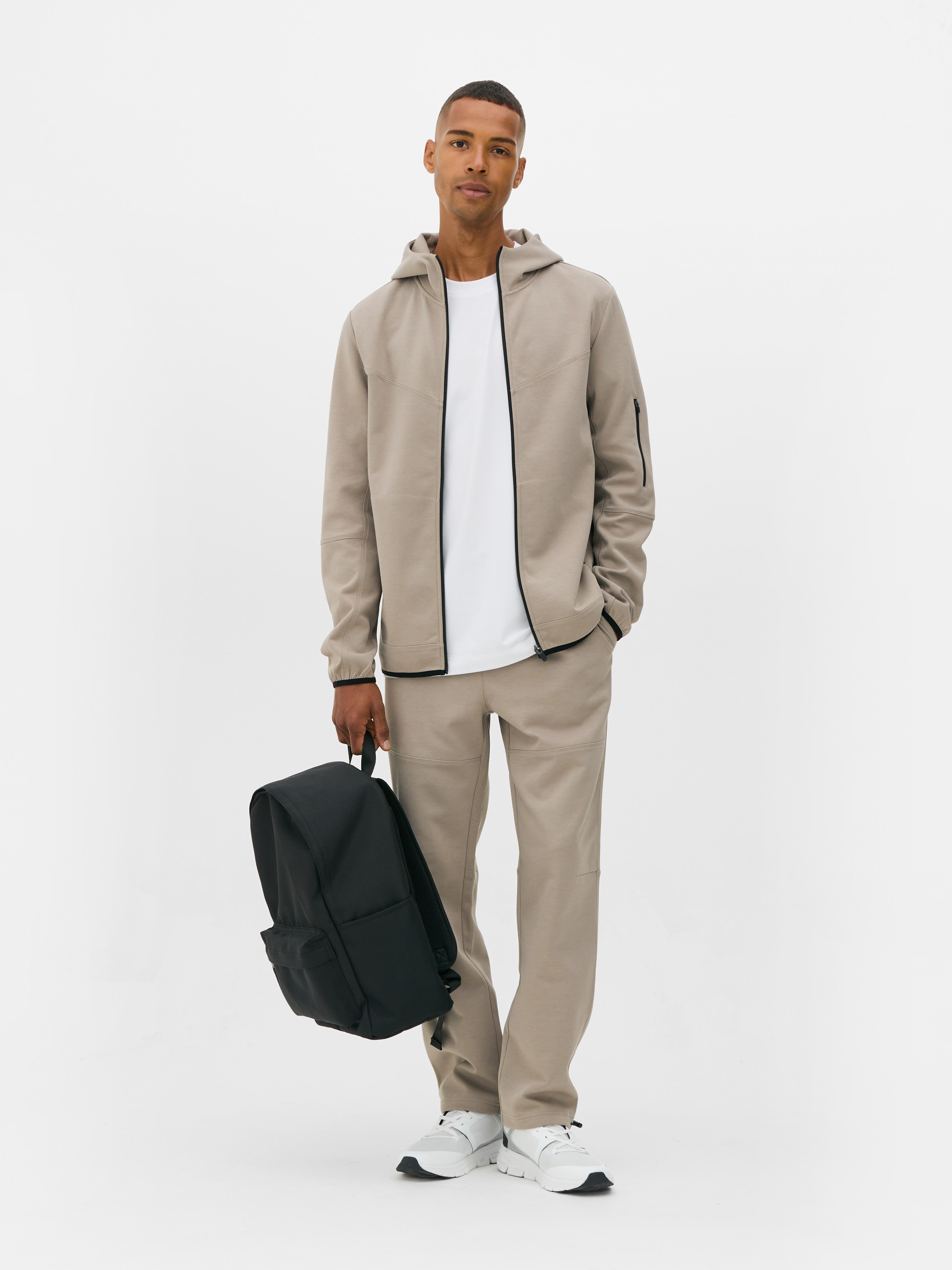 Zip Up Hooded Sweatshirt