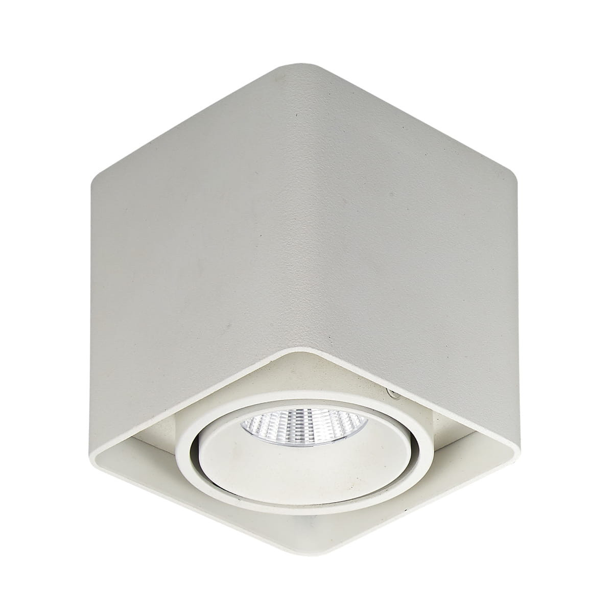 Spot kwadratowy biały BONNIE LED 10W biały ciepły IP20 Italux