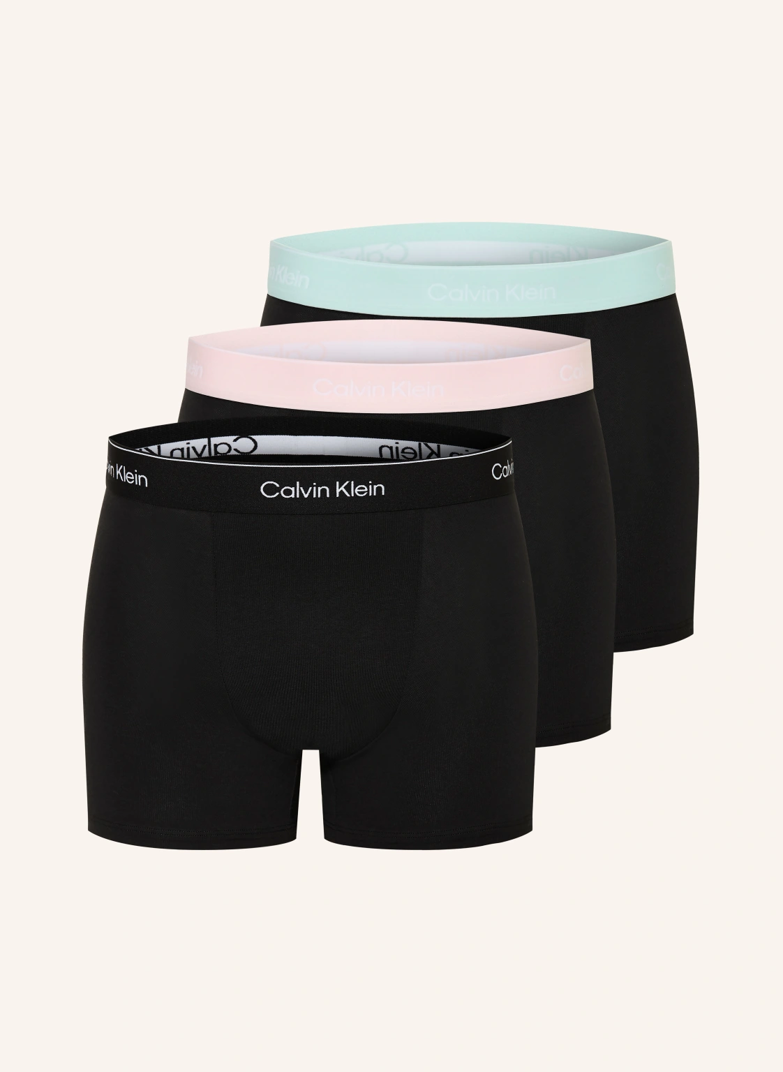 Calvin Klein 3er-Pack Boxershorts ICON COTTON Relaxed Fit