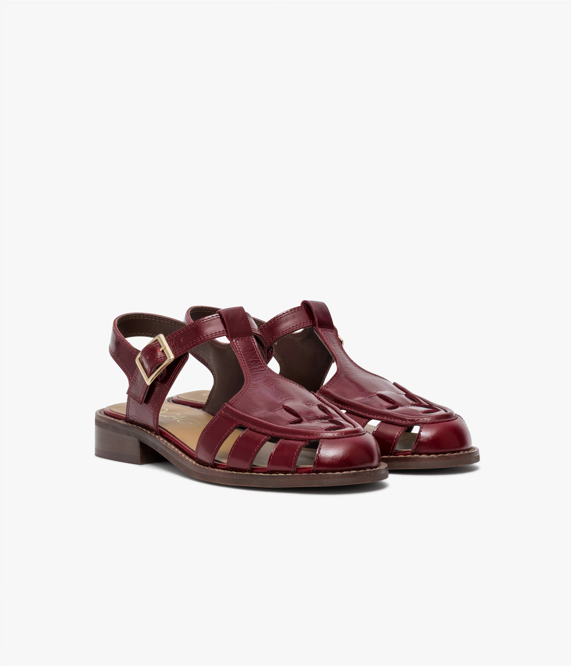 Derby ouvert Filoma bordeaux