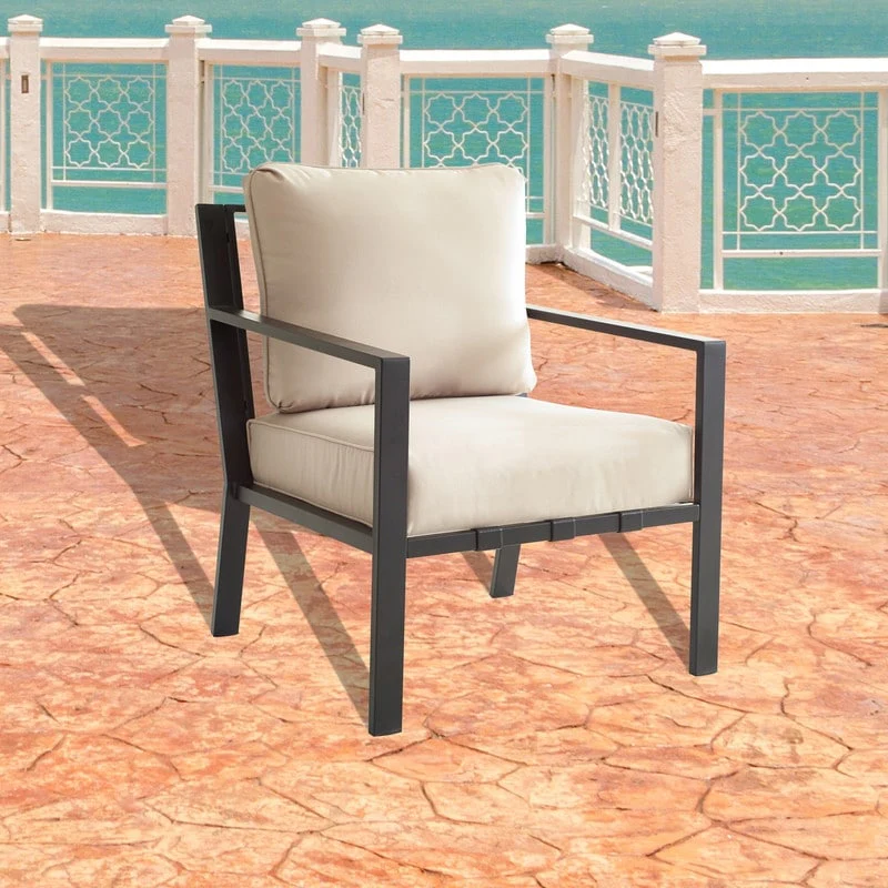 Patio Festival Outdoor X-Back Collection Armrest Chair