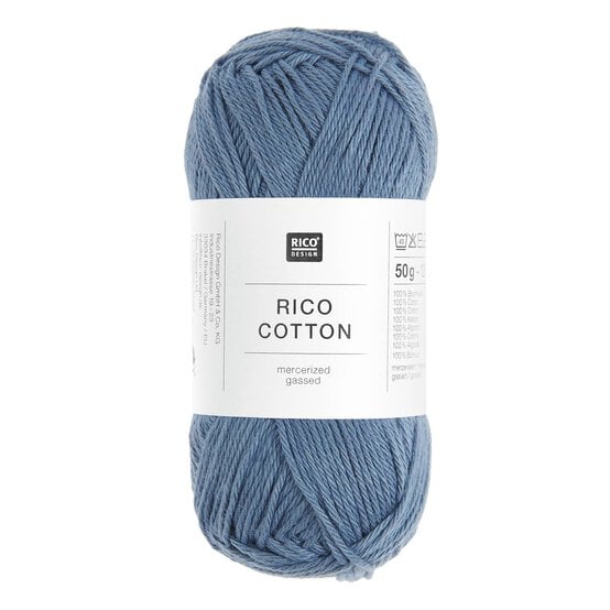 Rico Essentials Denim Cotton 4ply 50g