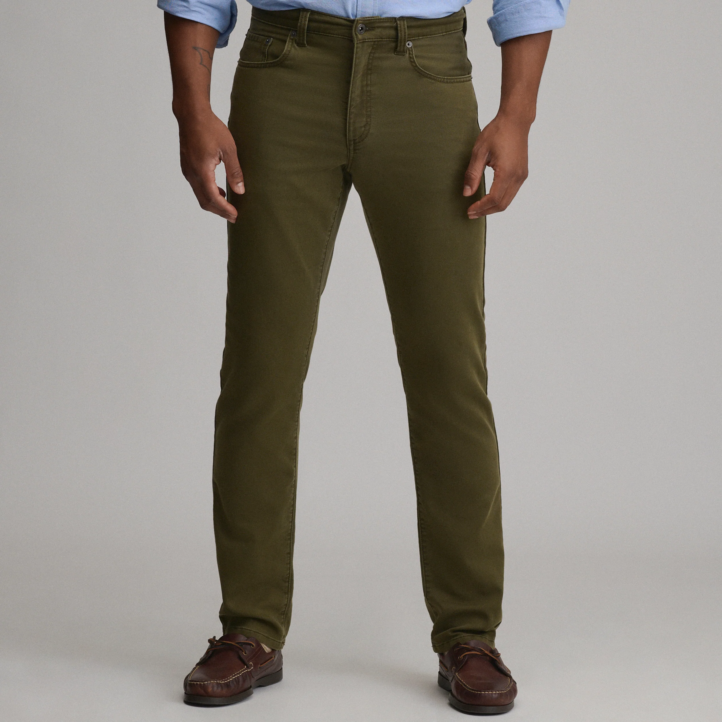 Men's Stretch Terry 5-Pocket Pants