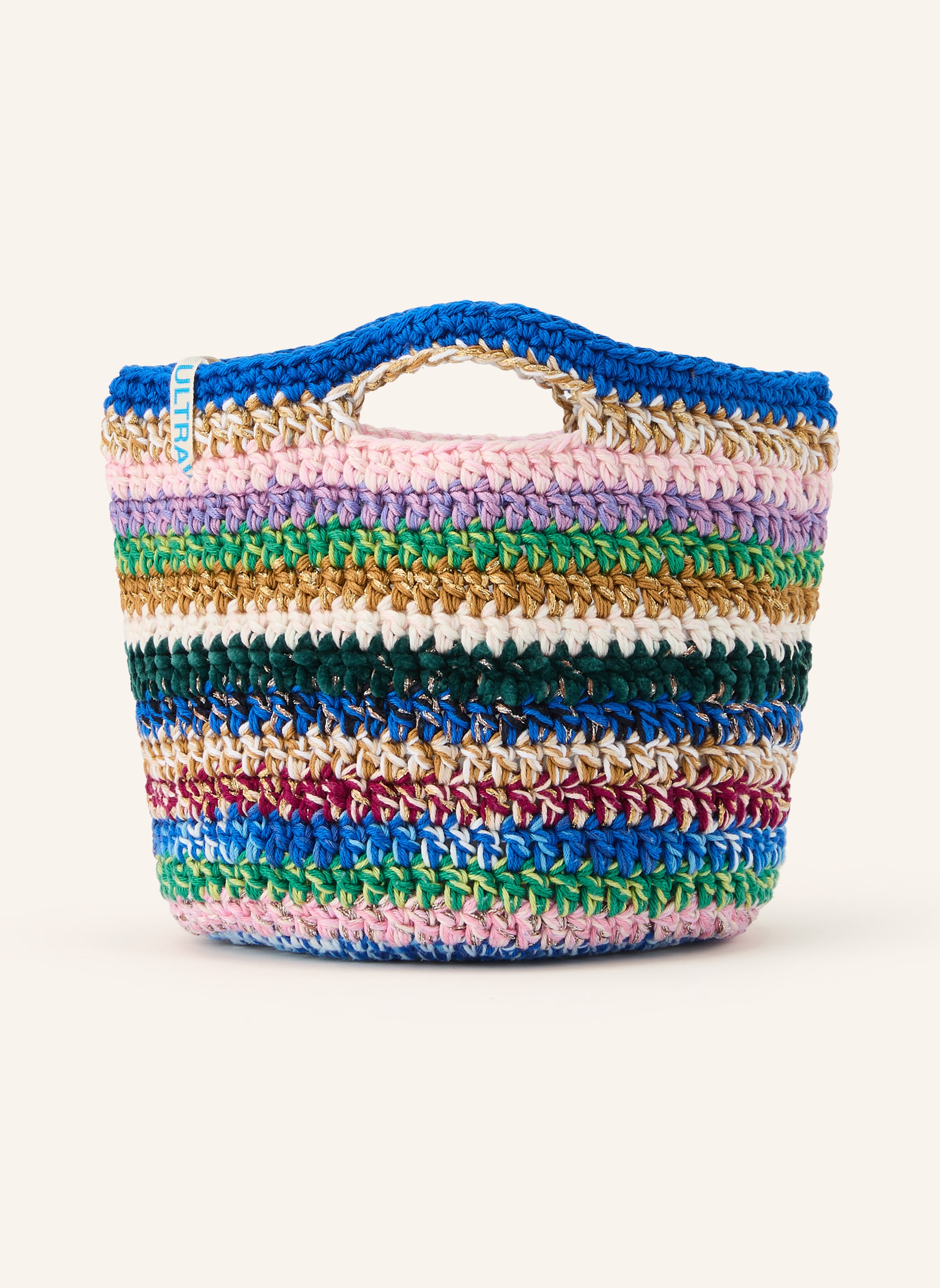 ULTRAVIOLHAT Handtasche RVIERA mit Glitzergarn