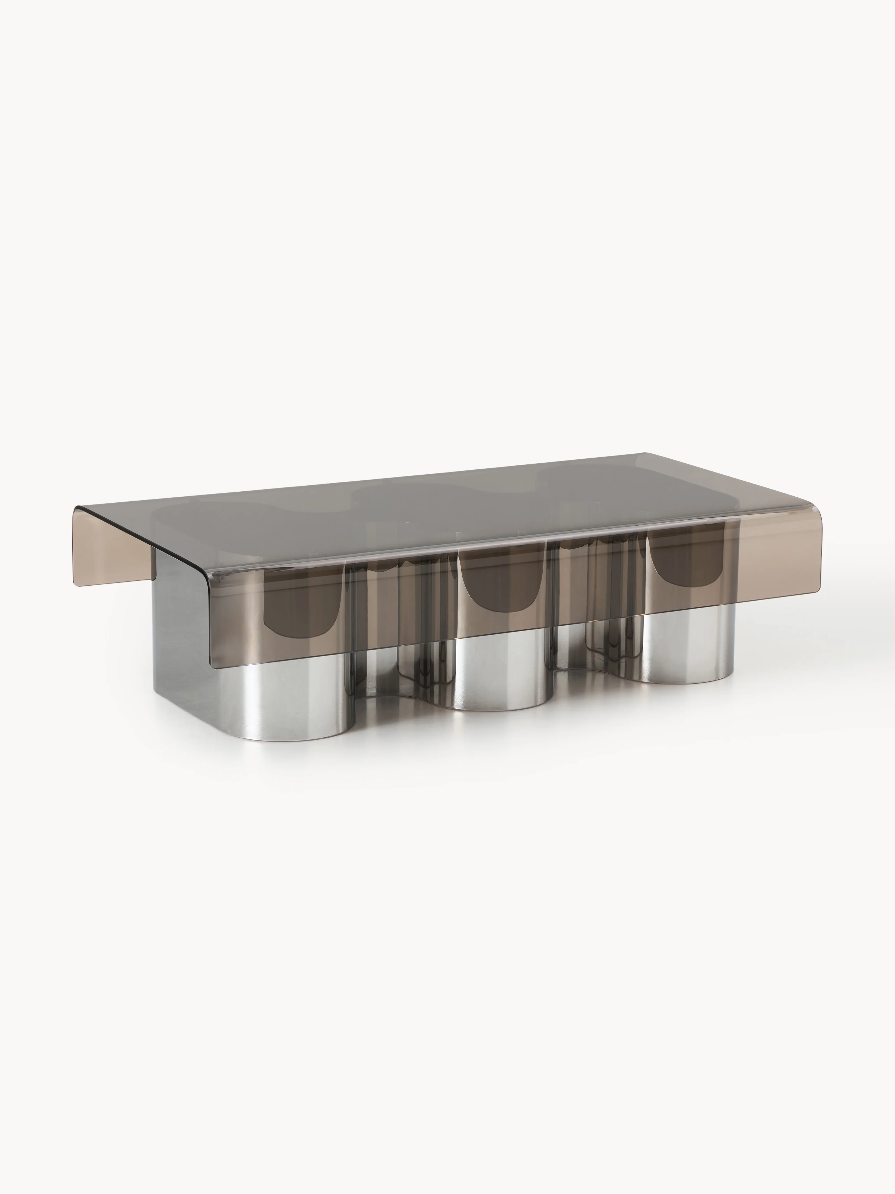 Couchtisch Jouri mit Glasplatte