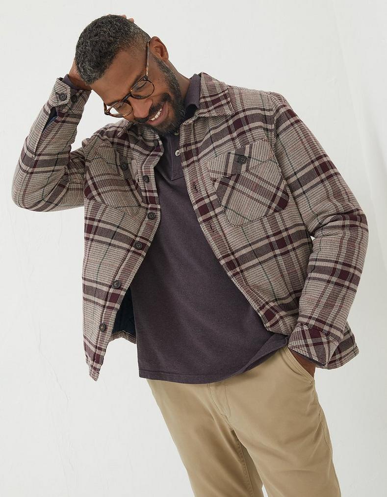 Glen Check Overshirt