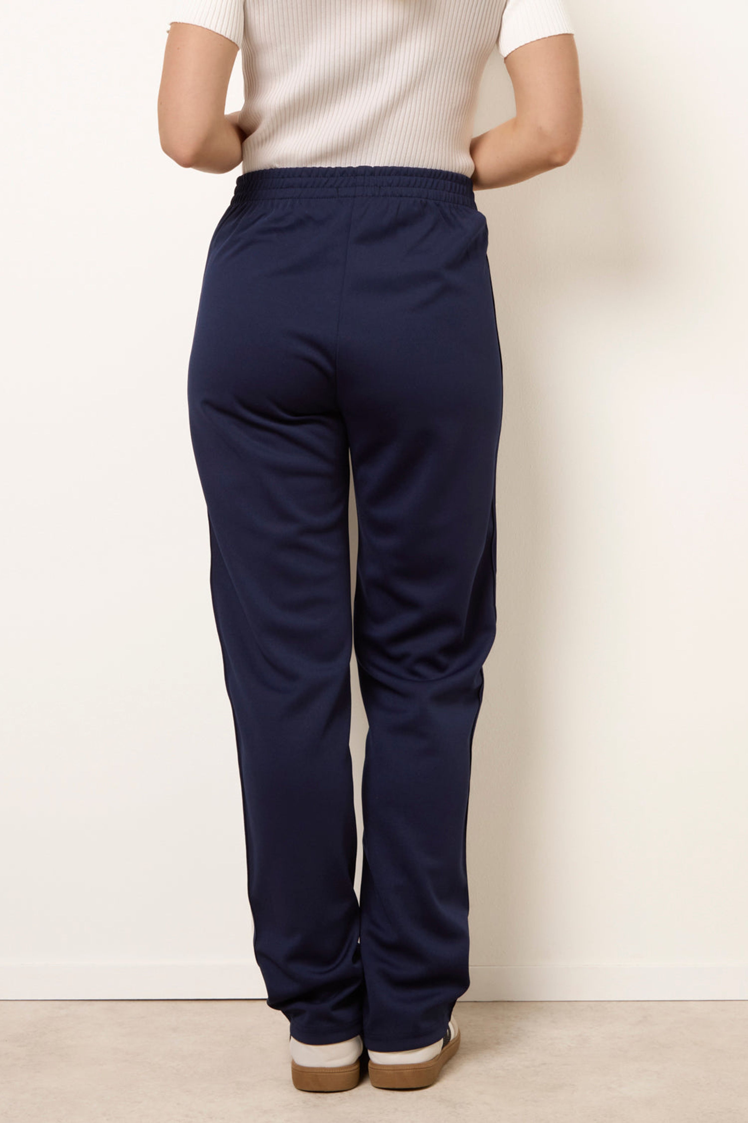 Blue Vanilla Navy Side Stripe Sport Trousers